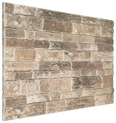 Wielobarwne panele ścienne wzór cegły 3D G6-T54