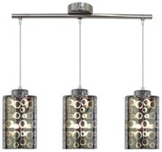 Potrójna lampa wisząca glamour V063 B2-A19