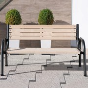 Ławka ogrodowa z oparciem 150 x 74 x 86 cm Park PATIO