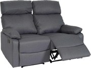 2-osobowy fotel kinowy MCW-L93,  ciemnoszary