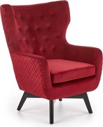 Tapicerowany fotel w stylu glamour Marvel