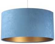 Lampa wisząca HOME 30 błękitna/złota BPS KONCEPT