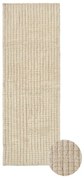 Beżowy wełniany chodnik odpowiedni do prania/tkany ręcznie 80x230 cm Unexpected Wool – Lorena Canals