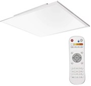 LED Ściemniany plafon LED/40W/230V + pilot kwadrat 2700K-6000K