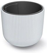 Donica ogrodowa Milly 29,9 x 29,9 x 27 cm biały PROSPERPLAST