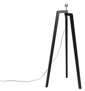 Lampa stojąca czarna bez klosza - Puros