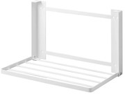 Ścienna stalowa półka łazienkowa w matowym białym kolorze Tower – YAMAZAKI