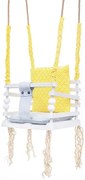 Żółta huśtawka dla dziecka 3w1 K1-M33