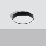 Plafon ONYX 40 czarny LED 3000K SOLLUX  LIGHTING