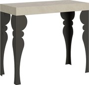 Konsola rozkładana 90x40/300 cm Paxon Kaszmir rama w kolorze Antracytu