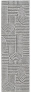 Dywan nowoczesny Art 3D szary 80 cm x 250 cm