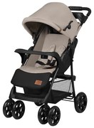 Lionelo - Wózek sportowy EMMA PLUS beżowy/czarny