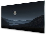 Obraz Akrylowy Noc Księżyc Krajobraz