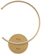 Kinkiet LED w kolorze złota ø 10 cm Moon – Opviq lights
