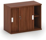 Nadstawka z przesuwnymi drzwiami MIRELLI, 800 x 400 x 600 mm, orzech