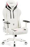 Fotel gamingowy Diablo X-Ray 2.0 King Size, biało-czarny