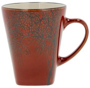 Czerwony kamionkowy kubek 350 ml Hela – Villa Collection