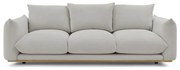 Jasnoszara sofa 265 cm Ernest – Bobochic Paris