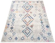 Kolorowy dywan w romby M4-P25