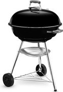 Kompaktowy Grill węglowy Weber 57cm z Wózkiem - Czarny
