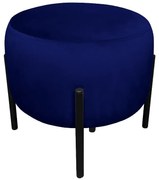 Pufa WILFRED MG VELVET granatowa ATOS