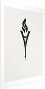 Plakat Znicz olimpijski 60x90 cm bez ramy z marginesem ARTGEIST B