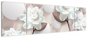 Obraz - Kwiat róży (170x50 cm)