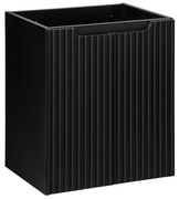 Szafka pod umywalkę NOVA BLACK 82-50-2D 50cm czarna COMAD