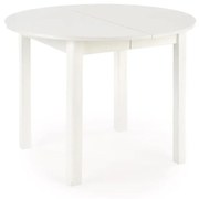 Stół RINGO 102(142)x102 biały rozkładany HALMAR