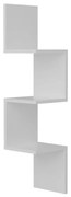 Biała półka pionowa Corner
