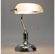 Brilagi - Lampa biurkowa BANK OFFICE 1xE27/60W/230V chrom/biała