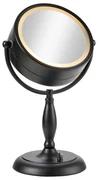 Lampa stołowa w kolorze matowej czerni ze szklanym kloszem (wysokość 36 cm) Face – Markslöjd