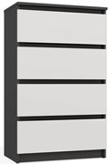Nowoczesna komoda z szufladami antracyt G9-G17