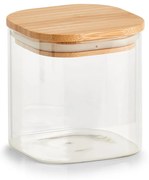 Kwadratowy słoik ze szczelnym wieczkiem, 640 ml