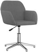 Szare minimalistyczne krzesło biurowe Z1-T66