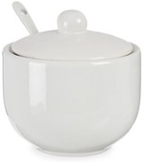 Cukierniczka ceramiczna z łyżeczką