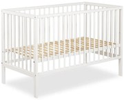 Łóżeczko dziecięce NINA 120x60 białe LITTLE SKY