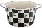 Orion Emaliowany garnek Szachownica Lem, 3 l,średnica 20 cm, śred. 20 cm