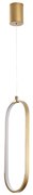 Lampa wisząca LED w kolorze złota Can – Opviq lights