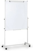 Mobilny flipchart, powierzchnia kombinowana, 1200 × 1000 mm