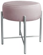 Taboret Pola noga metalowa szara MG55