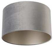 Abażur welurowy szary 35/35/20