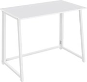 Białe minimalistyczne biurko składane B8-K88