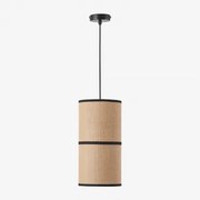 Lampa Sufitowa Olinda Czarna & Olinda Czarna Ø40 Cm - ↑20 Cm - Sklum