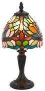 Endon 64331 - Lampa stołowa Tiffany SYLVETTE 1xE14/40W/230V śr. 15 cm