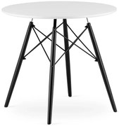 Biały stół kuchenny w stylu skandynawskim K7-B30