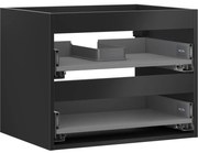 Mexen Box-A korpus szafki podumywalkowej 60 cm, 2 szuflady, czarny mat - 91AX0-0600-470-2-71