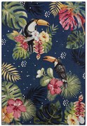 Dywan zewnętrzny Flair Tropical granatowy 80 cm x 165 cm
