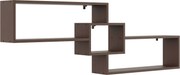 Minimalistyczna półka wisząca wenge D2-R19