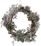 Ręcznie wykonany wieniec z szyszkami TANNENZAPF, Ø32 cm